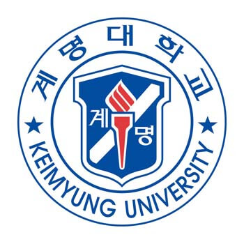 Le logo de Keimyung University en Corée du Sud à Daegu